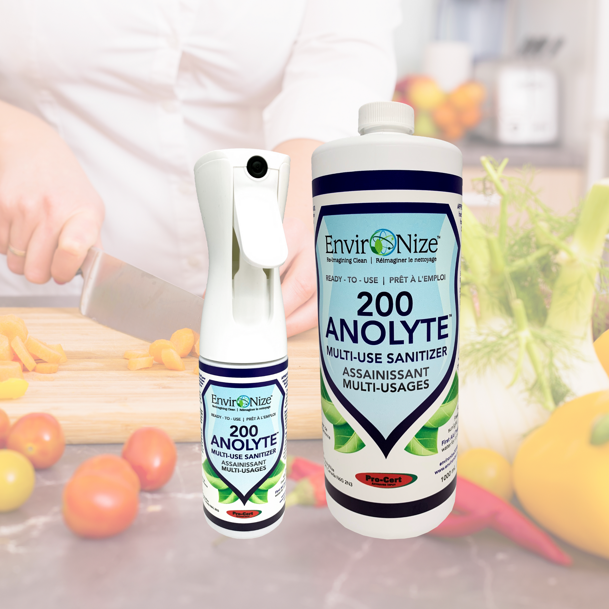 Hypochlorous Acid Multi-use Surface Sanitizer 2 pack