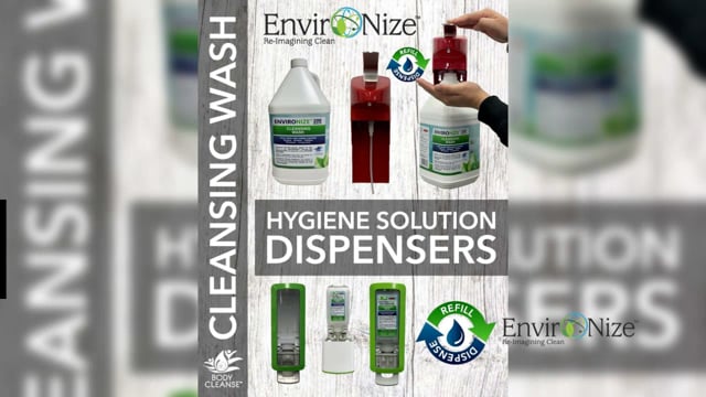 HOCL Wall Mount Hand Wash Dispenser video