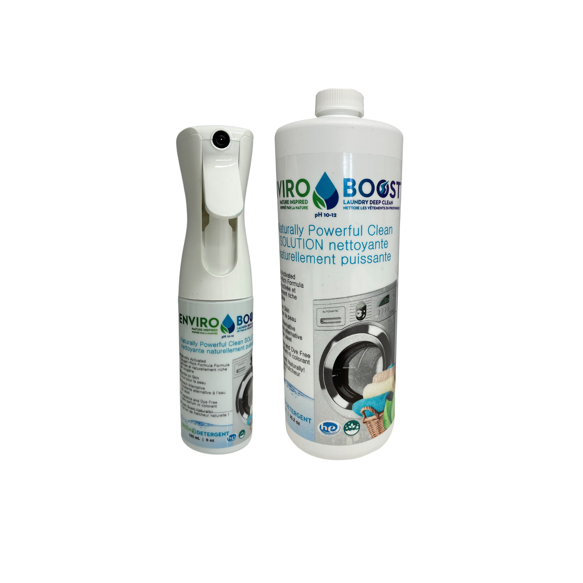 Phosphate-free detergent 2 pack