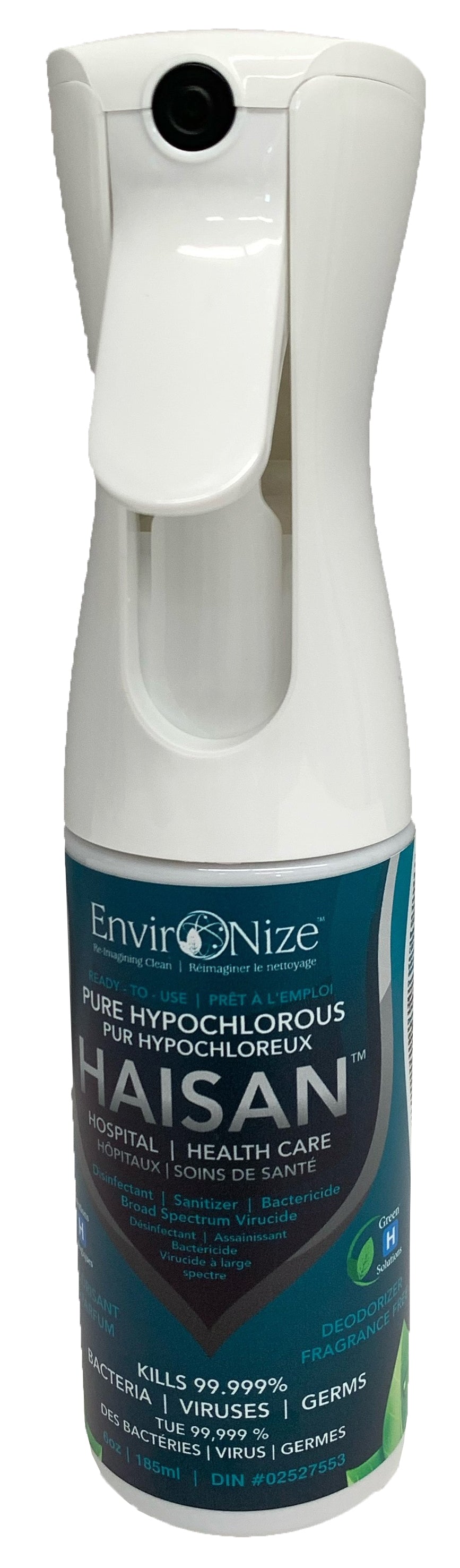 Hospital Grade HOCL Disinfectant Spray 185ml Bottle