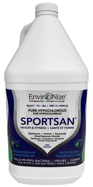 Open image in slideshow, SPORTSAN Hypochlorous Acid Health and Fitness Disinfectant
