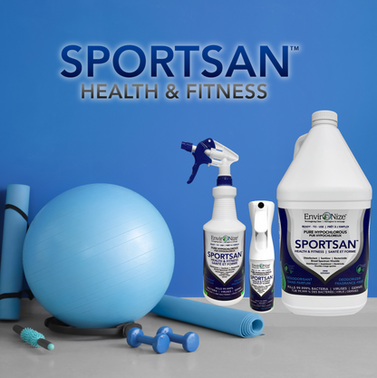 SPORTSAN Hypochlorous Acid Health and Fitness Disinfectant products canada