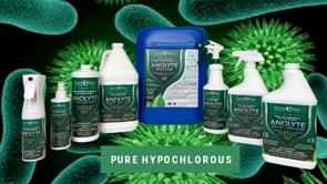 Anolyte Hypochlorous Acid Multi-Use Disinfectant