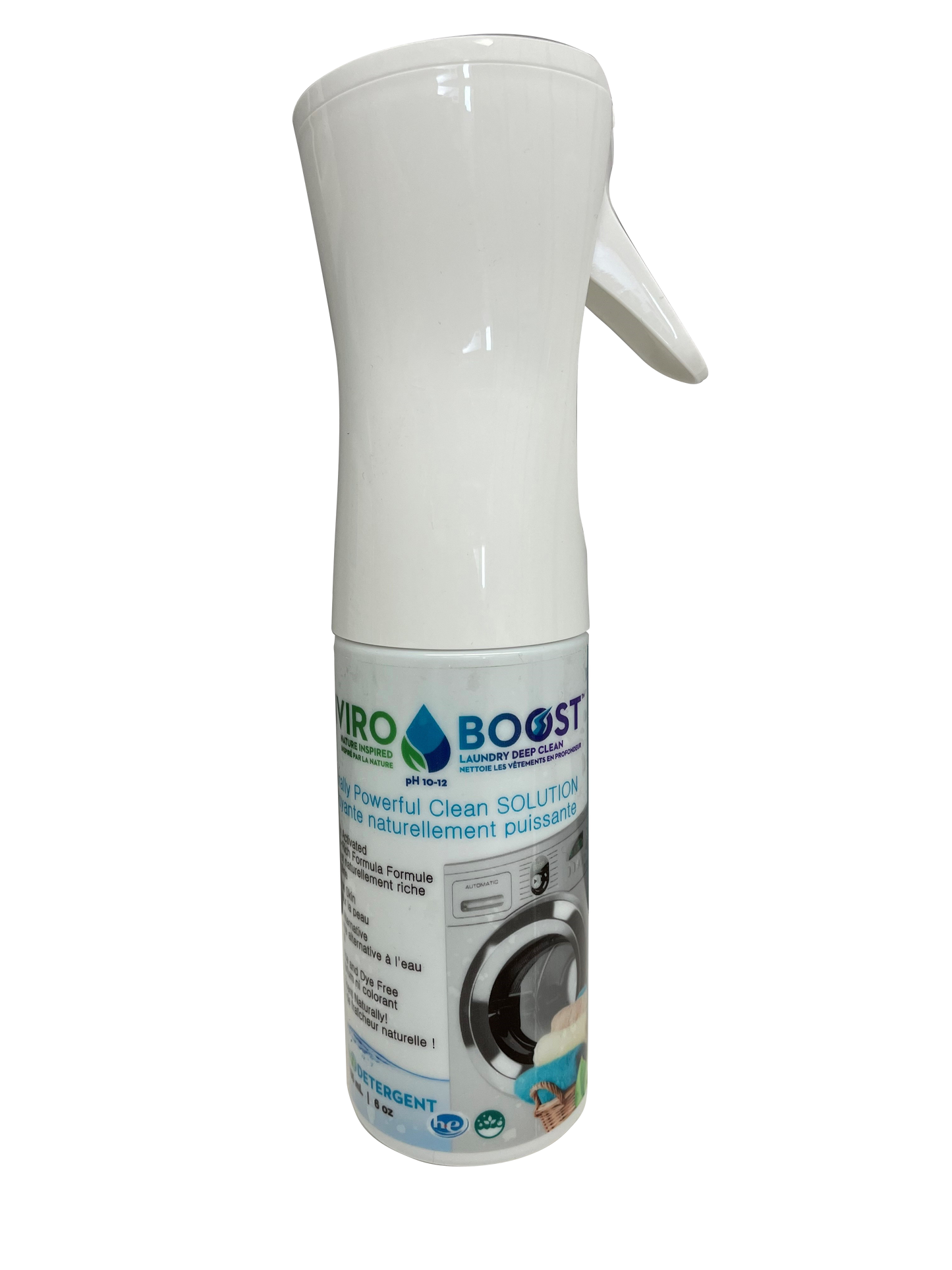 phosphate-free detergent spray