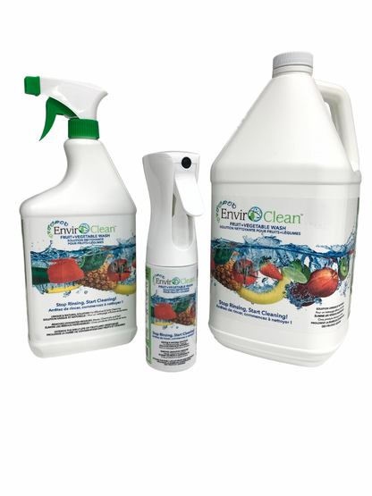 EnviroClean Hypochlorous Acid Fruit and Vegetable Wash