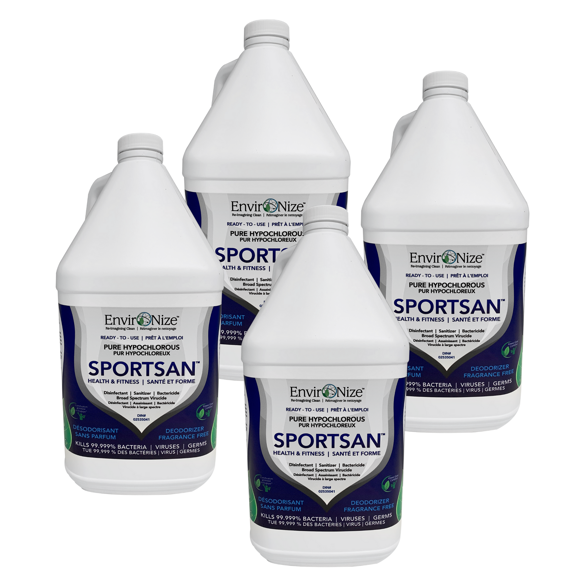 Bulk SPORTSAN Hypochlorous Acid Health and Fitness Disinfectant